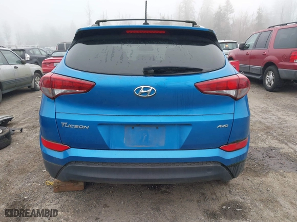 2016 Hyundai Tucson SE with VIN KM8J3CA43GU119562, listed as a IAAI auction lot 40950899 with 100,020 mi miles. Bid and sale history available at carsss.com. Image 17.