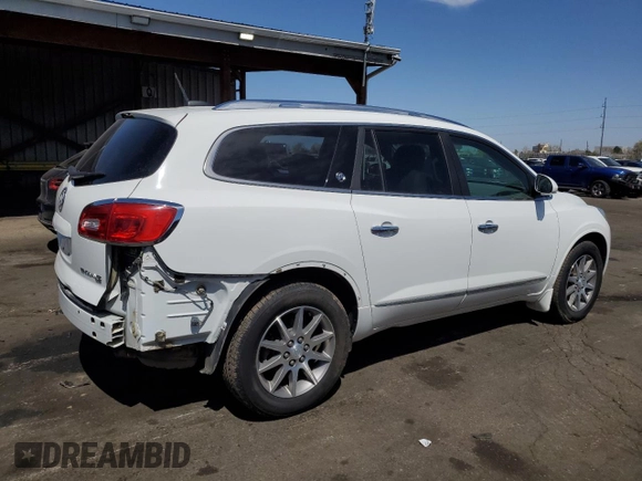 2017 Buick Enclave Leather with VIN 5GAKVBKD8HJ261227, listed as a Copart auction lot 52633475 with 112,685 mi miles and Salvage Title. Bid and sale history available at DreamBid. Image 3.