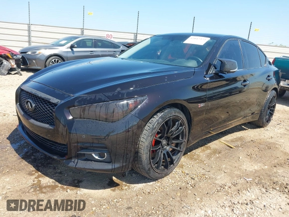 2016 Infiniti Q50 with VIN JN1EV7AR4GM341789, listed as a IAAI auction lot 42047372 with 107,590 mi miles and . Bid and sale history available at DreamBid. Image 17.