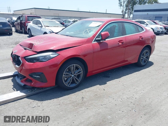 2021 BMW 2 Series 228i with VIN WBA53AK04M7J13461, listed as a IAAI auction lot 42261729 with 37,681 mi miles and . Bid and sale history available at DreamBid. Image 2.