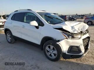 2022 Chevrolet Trax LT with VIN KL7CJPSM8NB559131, listed as a Copart auction lot 48330105 with 74,616 mi miles and Salvage Title. Bid and sale history available at carsss.com. Image 4.