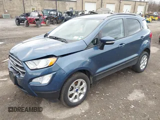 2022 Ford EcoSport SE with VIN MAJ6S3GL3NC469553, listed as a IAAI auction lot 41854545 with 40,339 mi miles and . Bid and sale history available at DreamBid. Image 17.