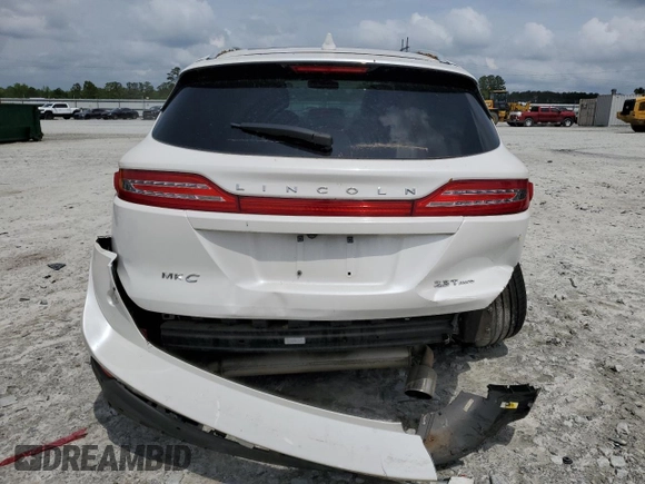2017 Lincoln MKC Reserve with VIN 5LMTJ3DH0HUL04356, listed as a Copart auction lot 53694465 with 134,998 mi miles and Salvage title. Bid and sale history available at DreamBid. Image 6.