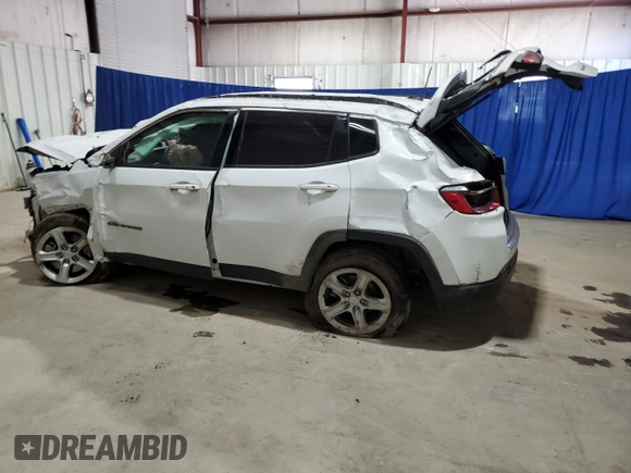 2024 Jeep Compass Latitude with VIN 3C4NJDBN8RT598891, listed as a Copart auction lot 59127935 with Not provided miles and Non repairable. Bid and sale history available at DreamBid. Image 2.