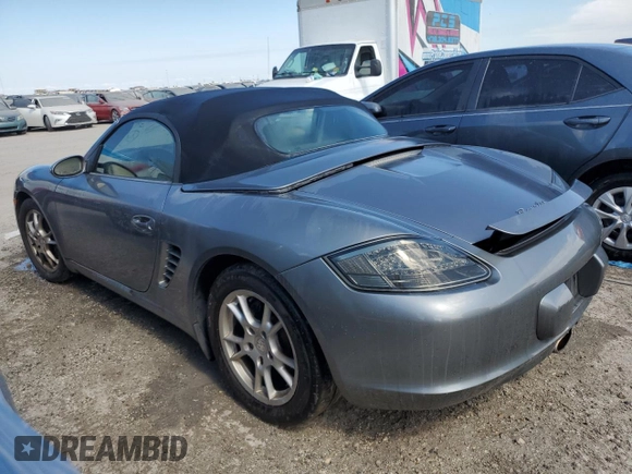 2005 Porsche Boxster с VIN WP0CA29875U711919, выставлен на аукционе Copart как лот 74299934 с пробегом Не указан миль и На запчасти • Non repairable. История ставок и продаж доступна на DreamBid. Изображение 2.