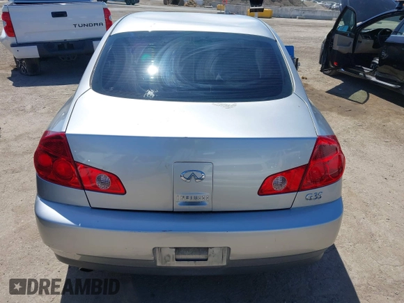 2003 Infiniti G35 with VIN JNKCV51E73M020943, listed as a IAAI auction lot 41930959 with Not Provided miles and . Bid and sale history available at DreamBid. Image 15.