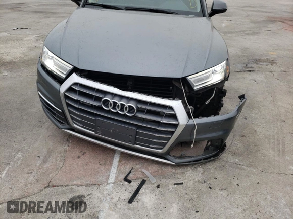 2018 Audi Q5 Premium with VIN WA1ANAFY8J2014110, listed as a Copart auction lot 63578382 with 34,216 mi miles. Bid and sale history available at carsss.com. Image 9.