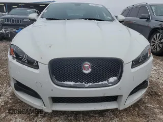 2015 Jaguar XF V6 Portfolio with VIN SAJWJ0FF0F8U49032, listed as a Copart auction lot 45754035 with 67,614 mi miles and Salvage Title. Bid and sale history available at carsss.com. Image 5.