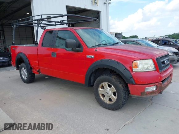 2005 Ford F-150 STX with VIN 1FTRX14W65NA08234, listed as a IAAI auction lot 42546914 with Not provided miles and . Bid and sale history available at DreamBid. Image 1.
