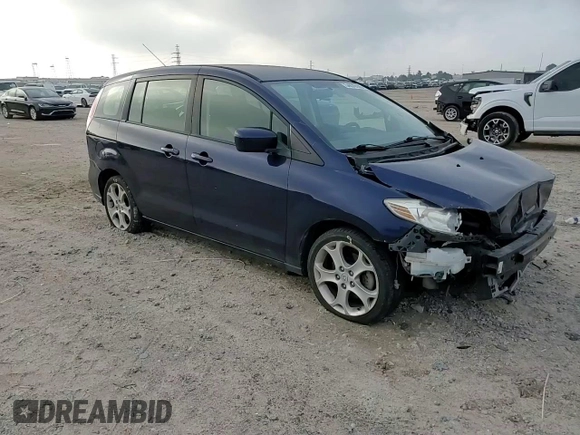 2010 Mazda 5 Sport with VIN JM1CR2WL8A0371120, listed as a Copart auction lot 54076155 with 127,694 mi miles and Salvage Title. Bid and sale history available at DreamBid. Image 15.