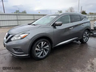 2015 Nissan Murano SL with VIN 5N1AZ2MH9FN206799, listed as a Copart auction lot 50927125 with 98,098 mi miles and Salvage Title. Bid and sale history available at carsss.com. Image 1.