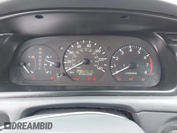 2000 Toyota Camry LE z VIN JT2BF28K3Y0289145, wystawiony jako IAAI lot #42455085 z przebiegiem 202 809 mil mil oraz . Historia ofert i sprzedaży dostępna na DreamBid. Obrazek 7.