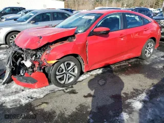 2017 Honda Civic Sedan LX with VIN 2HGFC2F50HH525309, listed as a Copart auction lot 45356645 with 0 mi miles and Salvage Title. Bid and sale history available at carsss.com. Image 1.