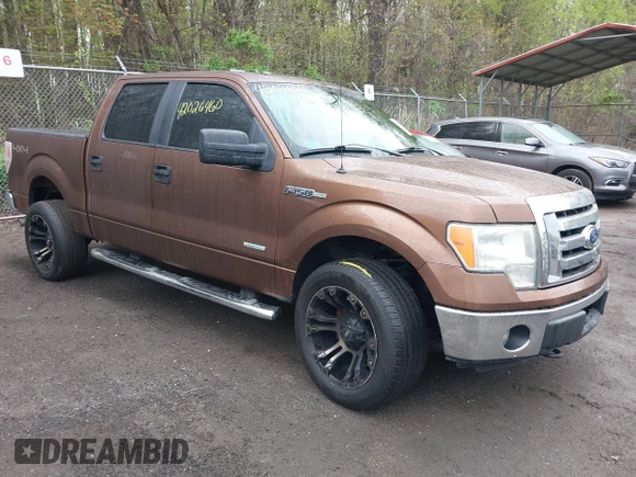 2012 Ford F-150 XL with VIN 1FTFW1ET4CFA81992, listed as a IAAI auction lot 42026460 with 246,539 mi miles and . Bid and sale history available at DreamBid. Image 1.