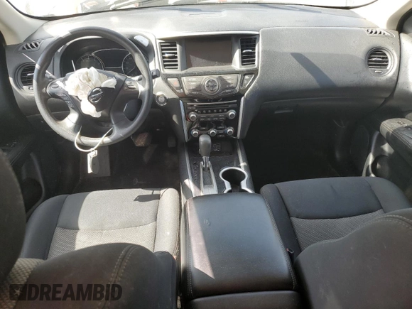 2018 Nissan Pathfinder S with VIN 5N1DR2MN1JC663663, listed as a Copart auction lot 65409265 with 77,221 mi miles and Salvage title. Bid and sale history available at DreamBid. Image 8.