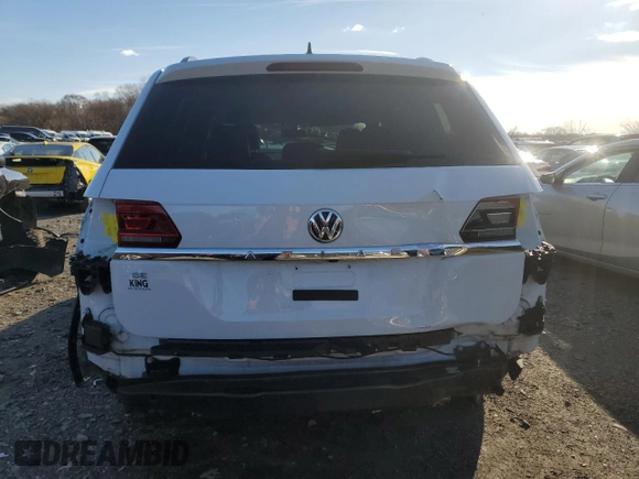 2020 Volkswagen Atlas SE with VIN 1V2DP2CA7LC501210, listed as a Copart auction lot 86992324 with 80,537 mi miles and Salvage title. Bid and sale history available at DreamBid. Image 6.