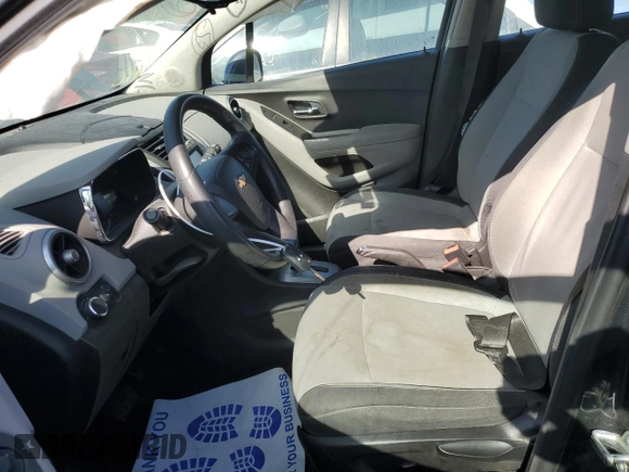2016 Chevrolet Trax LS with VIN 3GNCJKSB6GL237035, listed as a Copart auction lot 50499105 with 157,542 mi miles and Salvage Title. Bid and sale history available at carsss.com. Image 7.