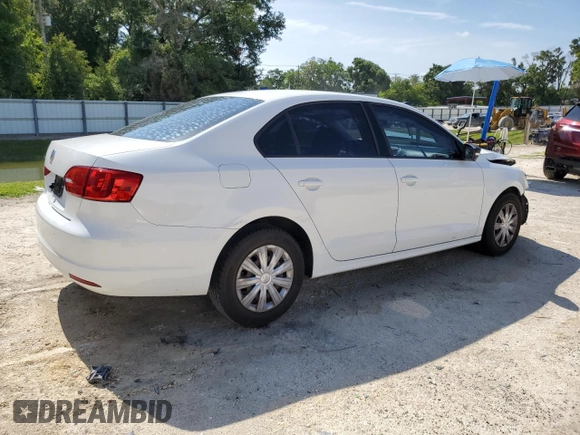 2014 Volkswagen Jetta S with VIN 3VW2K7AJXEM415024, listed as a Copart auction lot 61578155 with 115,041 mi miles and Salvage title. Bid and sale history available at DreamBid. Image 3.