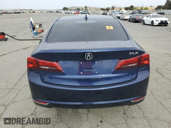 2015 Acura TLX Technology with VIN 19UUB2F51FA019378, listed as a Copart auction lot 54581335 with 91,899 mi miles and Salvage title. Bid and sale history available at DreamBid. Image 6.