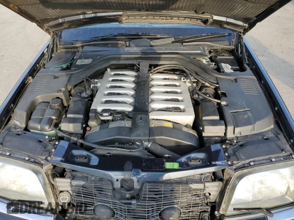 1999 Mercedes-Benz S with VIN WDBGA57G5XA428158, listed as a Copart auction lot 65543515 with 65,698 mi miles and Salvage title. Bid and sale history available at DreamBid. Image 11.