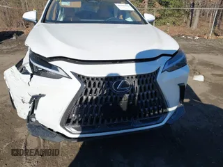 2025 Lexus NX with VIN JTJGGCEZ4S2023563, listed as a IAAI auction lot 41445692 with 210 mi miles. Bid and sale history available at carsss.com. Image 12.