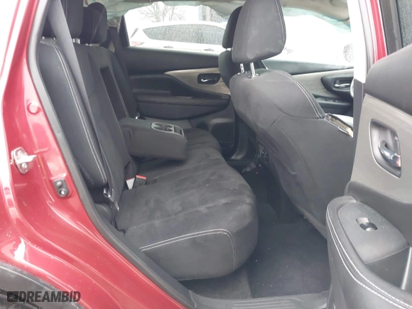 2018 Nissan Murano Platinum with VIN 5N1AZ2MH8JN186201, listed as a IAAI auction lot 41224699 with 168,669 mi miles. Bid and sale history available at carsss.com. Image 8.