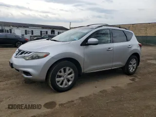 2012 Nissan Murano SL with VIN JN8AZ1MW6CW204791, listed as a Copart auction lot 46965245 with 67,871 mi miles and Salvage Title. Bid and sale history available at carsss.com. Image 1.