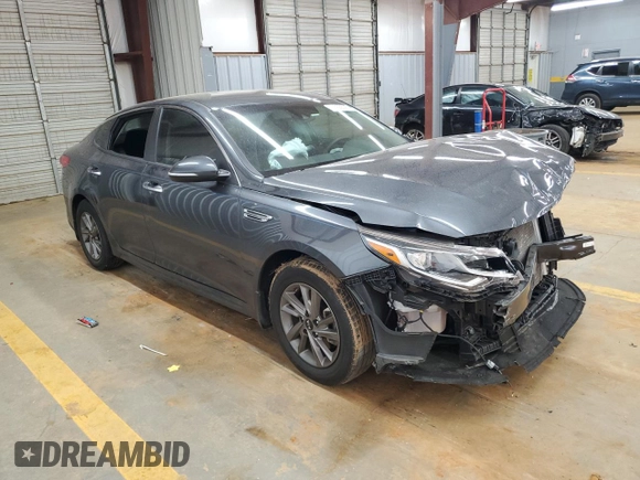 2020 Kia Optima LX with VIN 5XXGT4L3XLG439650, listed as a Copart auction lot 57355505 with Not provided miles and Salvage title. Bid and sale history available at DreamBid. Image 4.