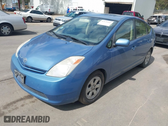 2005 Toyota Prius with VIN JTDKB20U957040822, listed as a IAAI auction lot 42129542 with 214,455 mi miles. Bid and sale history available at carsss.com. Image 2.
