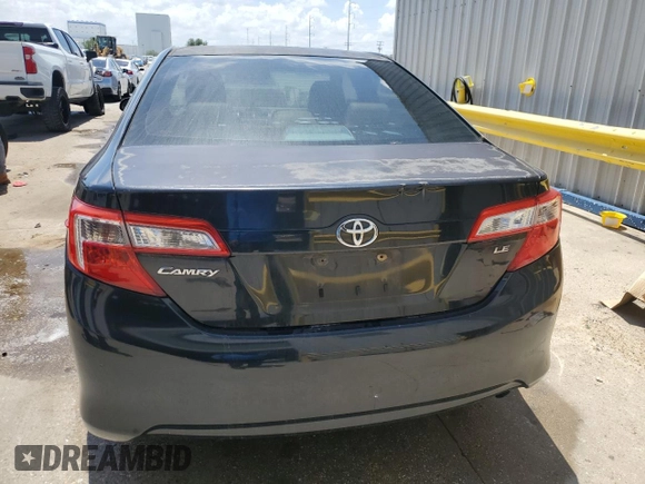 2012 Toyota Camry L with VIN 4T4BF1FK1CR182893, listed as a Copart auction lot 54243755 with 170,412 mi miles and Salvage Title. Bid and sale history available at DreamBid. Image 6.