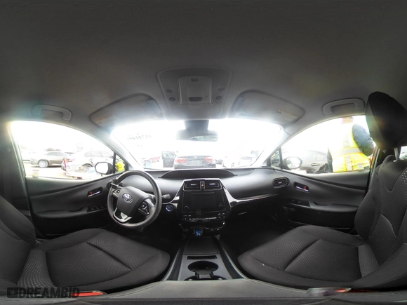 2019 Toyota Prius L Eco with VIN JTDKARFU6K3074058, listed as a IAAI auction lot 41741499 with 70,834 mi miles. Bid and sale history available at carsss.com. Image 18.