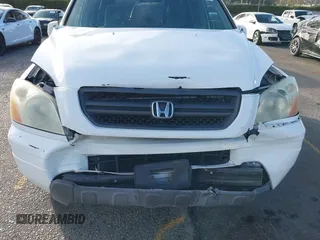 2005 Honda Pilot EX with VIN 5FNYF18475B060655, listed as a IAAI auction lot 41381619 with 142,680 mi miles and . Bid and sale history available at DreamBid. Image 6.