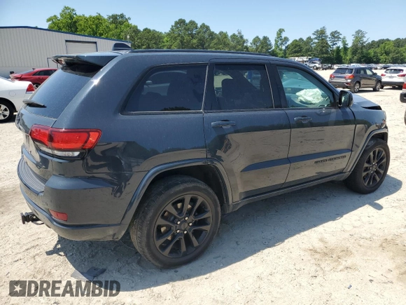 2018 Jeep Grand Cherokee Altitude with VIN 1C4RJFAGXJC267021, listed as a Copart auction lot 58762945 with 93,347 mi miles and Salvage title. Bid and sale history available at DreamBid. Image 3.