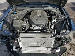 2023 Genesis G70 2.0T with VIN KMTG34TA5PU132838, listed as a Copart auction lot 85335444 with 5,970 mi miles and Salvage Title. Bid and sale history available at DreamBid. Image 11.