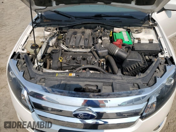 2012 Ford Fusion SEL с VIN 3FAHP0JG5CR357145, выставлен на аукционе Copart как лот 59145085 с пробегом 174 739 миль миль и Списание • Salvage title. История ставок и продаж доступна на DreamBid. Изображение 11.