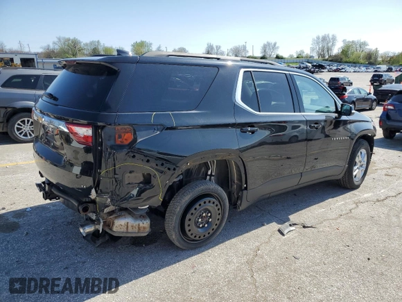 2021 Chevrolet Traverse LT Cloth z VIN 1GNEVGKWXMJ163795, wystawiony jako Copart lot #51972485 z przebiegiem 28 043 mil mil oraz Szkoda całkowita • Salvage title. Historia ofert i sprzedaży dostępna na DreamBid. Obrazek 3.