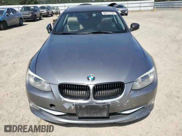 2012 BMW 3 Series 328i with VIN WBAKE5C57CE756265, listed as a Copart auction lot 60711125 with 81,997 mi miles and Salvage title. Bid and sale history available at DreamBid. Image 5.