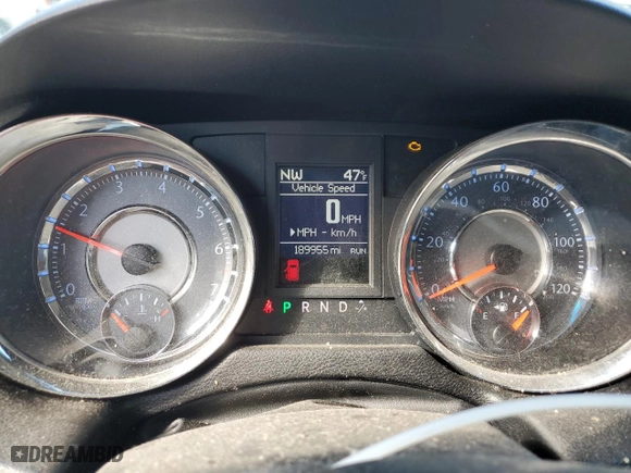 2012 Chrysler Town & Country Touring with VIN 2C4RC1BGXCR309015, listed as a Copart auction lot 48437085 with 189,955 mi miles and Salvage Title. Bid and sale history available at carsss.com. Image 9.