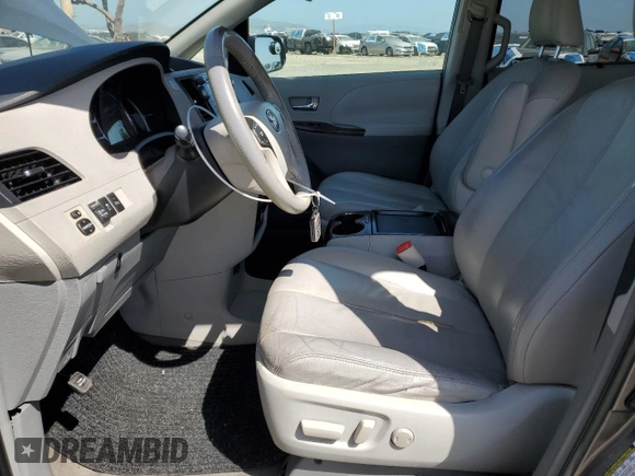 2011 Toyota Sienna XLE AAS with VIN 5TDYK3DC1BS117671, listed as a Copart auction lot 53918185 with 114,136 mi miles and Salvage Title. Bid and sale history available at carsss.com. Image 7.