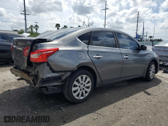 2017 Nissan Sentra SV with VIN 3N1AB7AP0HL658843, listed as a Copart auction lot 51965825 with 111,679 mi miles and Salvage Title. Bid and sale history available at carsss.com. Image 3.