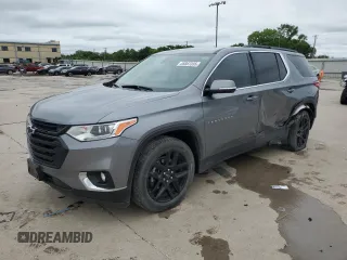 2020 Chevrolet Traverse LT z VIN 1GNERHKW1LJ312135, wystawiony jako Copart lot #55887335 z przebiegiem 65 484 mil mil oraz Szkoda całkowita • Salvage title. Historia ofert i sprzedaży dostępna na DreamBid. Obrazek 1.