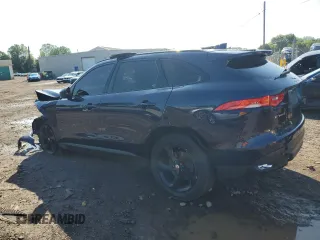 2019 Jaguar F-Pace 25t Premium with VIN SADCJ2FX0KA601596, listed as a Copart auction lot 61056715 with Not provided miles and Salvage title. Bid and sale history available at DreamBid. Image 2.