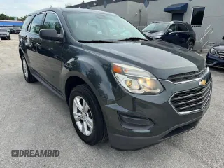 2017 Chevrolet Equinox LS with VIN 2GNALBEK1H1546430, listed as a Copart auction lot 55705755 with 86,674 mi miles and Non Repairable. Bid and sale history available at DreamBid. Image 4.