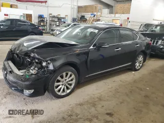 2010 Lexus LS 460 z VIN JTHCL5EFXA5007667, wystawiony jako Copart lot #53871835 z przebiegiem 119 216 mil mil oraz Szkoda całkowita • Salvage title. Historia ofert i sprzedaży dostępna na DreamBid. Obrazek 1.
