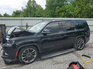 2022 Jeep Wagoneer Series III z VIN 1C4SJVDT8NS178600, wystawiony jako Copart lot #60049535 z przebiegiem 77 012 mil mil oraz Szkoda całkowita • Salvage title. Historia ofert i sprzedaży dostępna na DreamBid. Obrazek 1.