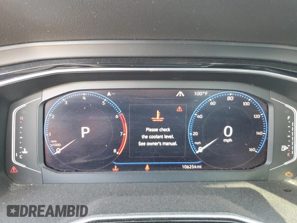 2019 Volkswagen Jetta SEL with VIN 3VWE57BU9KM190670, listed as a Copart auction lot 63991195 with 106,254 mi miles and Salvage title. Bid and sale history available at DreamBid. Image 9.