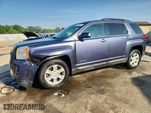 2014 GMC Terrain SLE with VIN 2GKALREKXE6296755, listed as a Copart auction lot 62009115 with 130,217 mi miles and Salvage title. Bid and sale history available at DreamBid. Image 1.