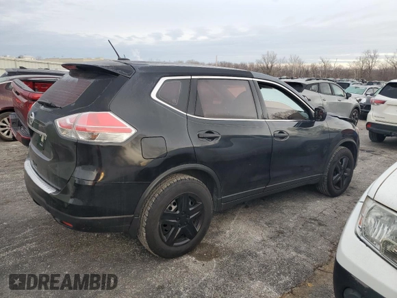 2016 Nissan Rogue S with VIN JN8AT2MT7GW028336, listed as a Copart auction lot 42186684 with 84,135 mi miles and Salvage Title. Bid and sale history available at DreamBid. Image 3.