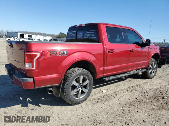 2015 Ford F-150 XLT with VIN 1FTEW1EF4FKE02009, listed as a Copart auction lot 48451595 with 122,662 mi miles and Clean Title. Bid and sale history available at carsss.com. Image 3.