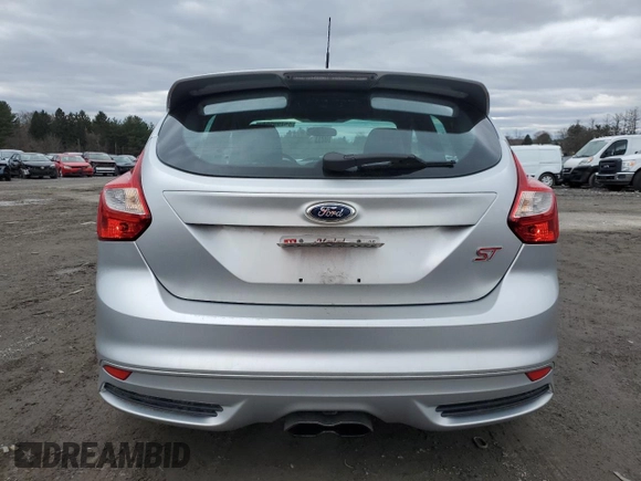 2014 Ford Focus ST with VIN 1FADP3L97EL298874, listed as a Copart auction lot 46799965 with 114,658 mi miles and Salvage Title. Bid and sale history available at carsss.com. Image 6.